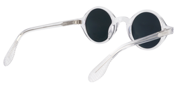 Sibyl Round Clear Sunglasses5