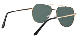 Sylvia Geometric Gold Sunglasses5
