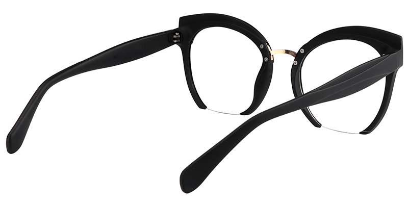 Round Black Glasses | Zeelool Optical Online5