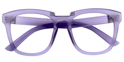 Noreen Rectangle Purple Glasses1