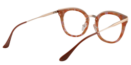 Alfie Square Orange Pattern Glasses5
