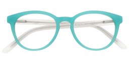  Joey Round Green Glasses1