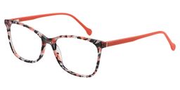 Abigail Acetate Orange Glasses5