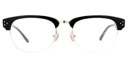 Blake Browline Black Glasses0