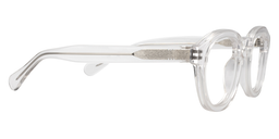 Caprice Round Clear Glasses4