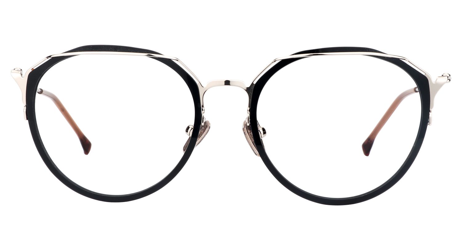 Round Black Glasses | Zeelool Glasses0