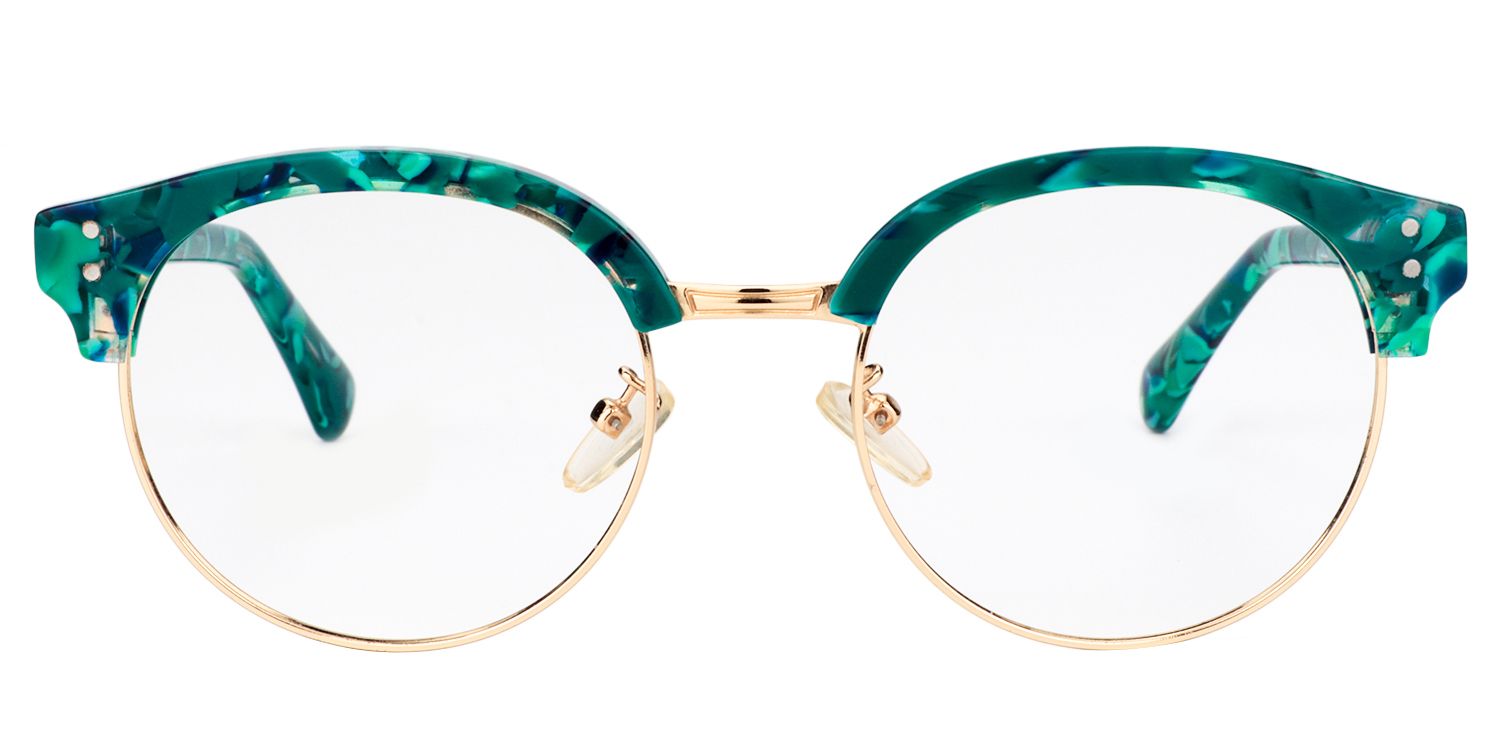 Round Green Glasses | Zeelool Glasses0