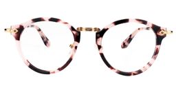 Fern Round Red Tortoise Glasses0