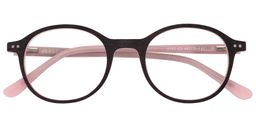 Vanessa Round Pink Glasses 1
