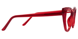 Felton Cateye Red Glasses3