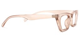 Priya Cateye Beige Glasses3