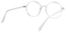 Kay Clear Round Glasses 5