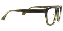 Reese Square Dark-Green Glasses3