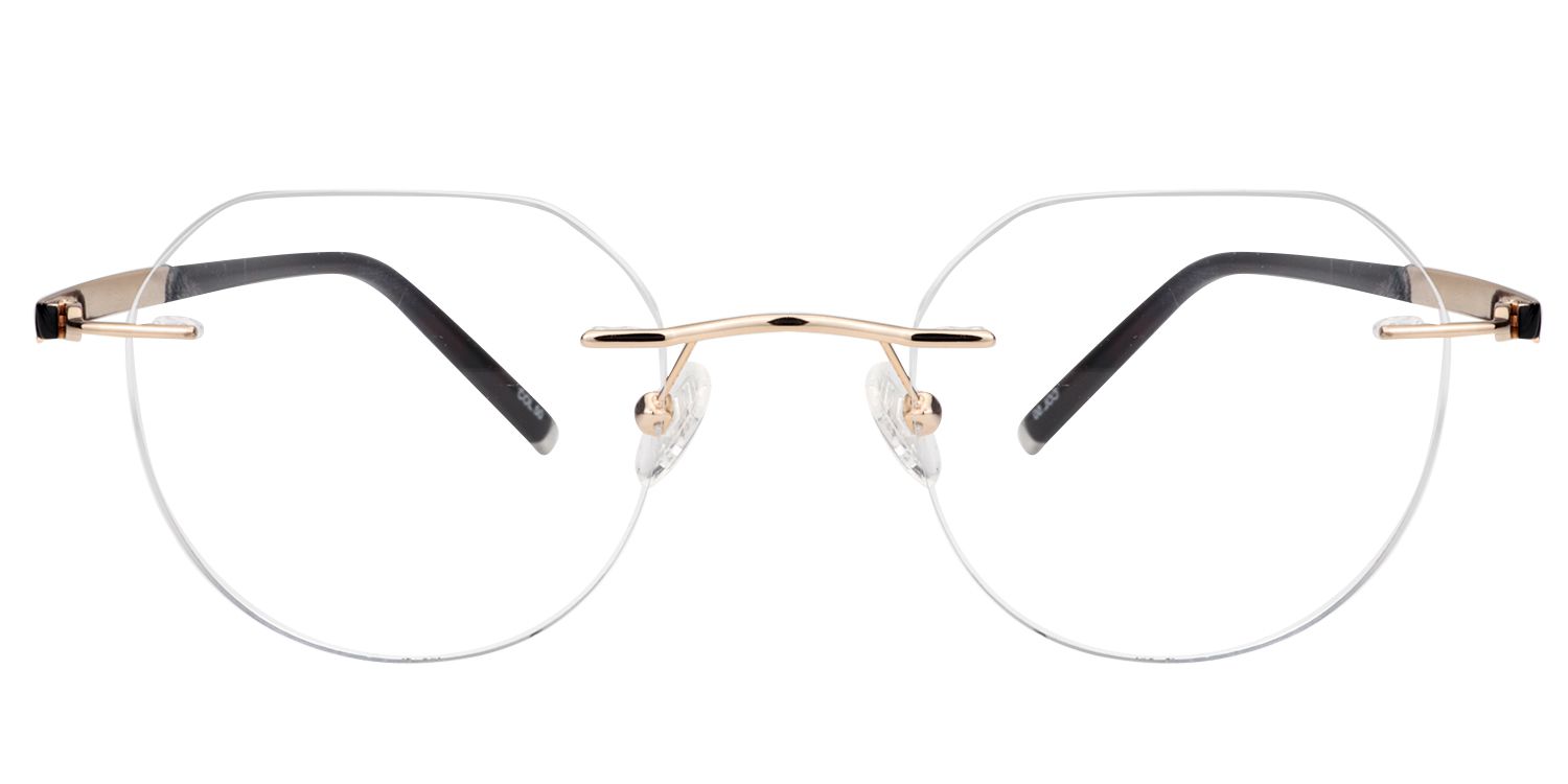 Round Gold Glasses | Zeelool Glasses0