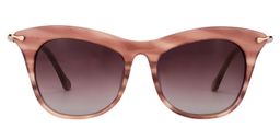 Joyce Cat-eye Brown Sunglasses0
