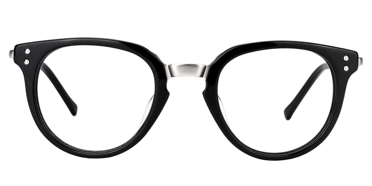 Round Black Glasses | Zeelool Glasses0