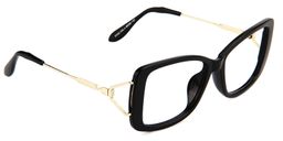 Mamie Butterfly Black Glasses4