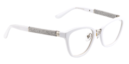 Hockey Cat Eye White Glasses4