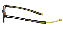 Charles Rectangle Brown Sports Glasses10