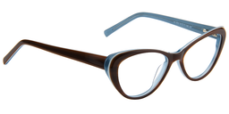  Zane Cat Eye Brown Glasses4