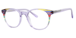 Magda Round Light Purple Glasses2