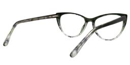 Jonathan Cat eye Dark-Green Glasses5