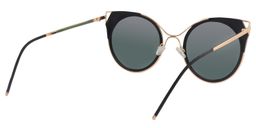 Sara Cat-eye Black Sunglasses4