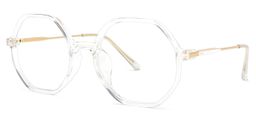 Tanner Geometric Clear Glasses1