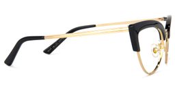 Eloisa Cateye Black Glasses3