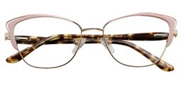 Aelfric Cat eye Pink Glasses1