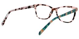 Ajax Square Light Tortoise Glasses5