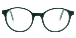 Aladin Round Dark Green Glasses0