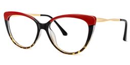 Marcus Red Cat eye Glasses1