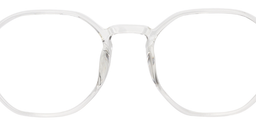 Michelle Geometric Clear Glasses2