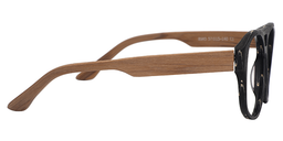 Millie Aviator Black Glasses5