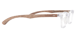 Jasmine  Rectangle Clear Glasses 5