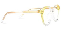 Ysabel Round Yellow Glasses3