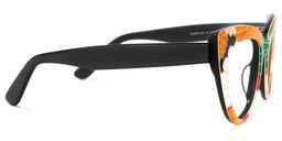 Makie Cateye Black Glasses3