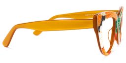 Makie Cateye Yellow Glasses3