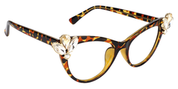 Aimee Cat Eye Tortoise Glasses3