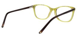 Alcuin Rectangle Dark Green Glasses5