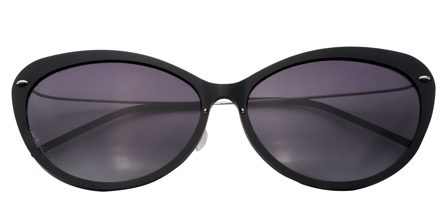 Cat-eye Black Sunglasses | Zeelool Sunglasses1