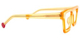 Gerri Square Orange Glasses3