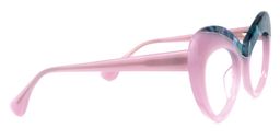 Bellamy Cateye Pink-Green Glasses3