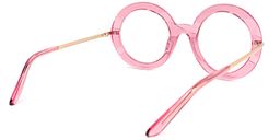 Keona Round Pink Glasses3