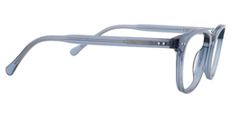 Victor Round Dark Blue Glasses4