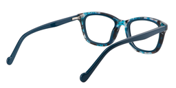 Solomon Rectangle Blue Black Glasses5
