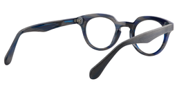Galen Round Dark Blue Glasses5