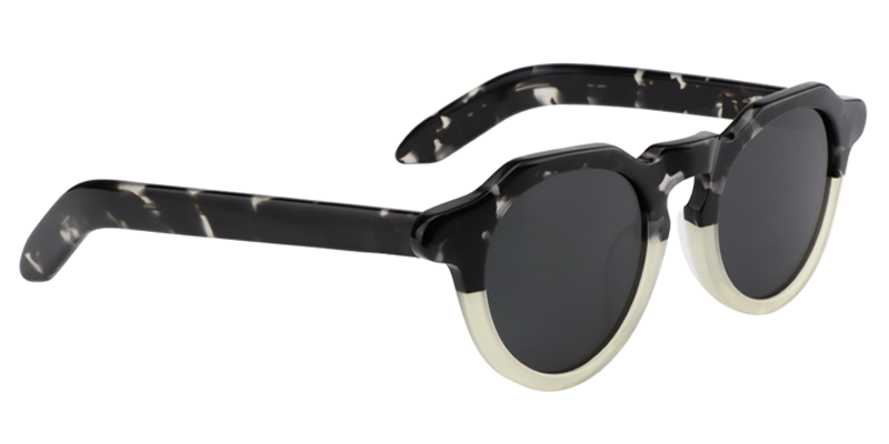Round Black-Clear Sunglasses | Zeelool Sunglasses Online3