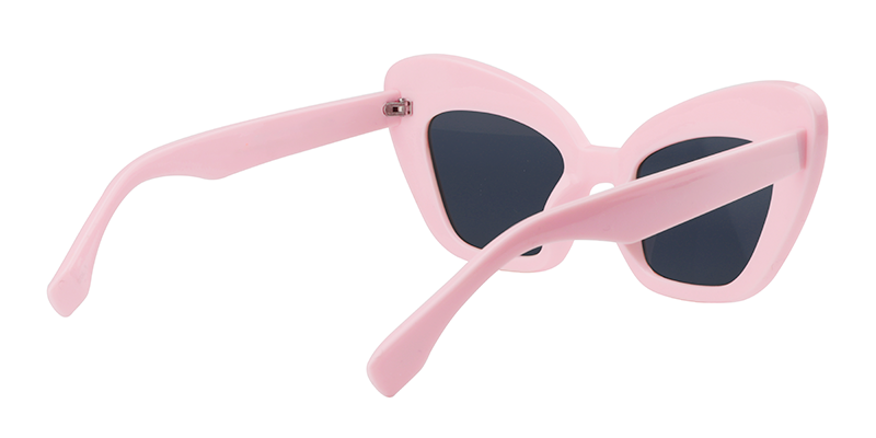 Cateye Pink Sunglasses | Zeelool Sunglasses5
